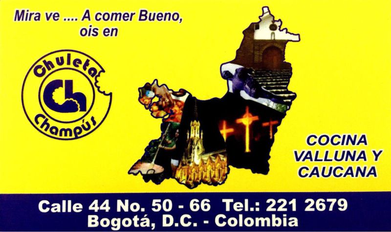 Chuleta y Champús - Bogotá - La Rosca