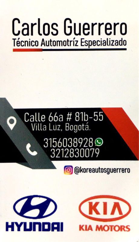 Koreautos Guerrero Mantenimiento Automotriz - Bogotá - La Rosca